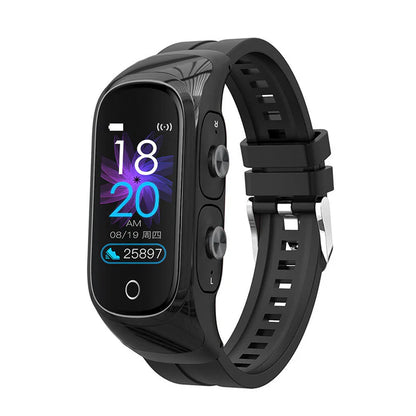 SMARTWATCH CON AUDIFONO INTEGRADO N8 NEGRO